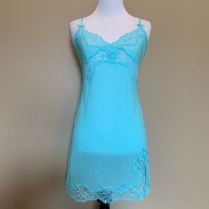 VS Vintage Silky Lace Babydoll Lingerie Slip